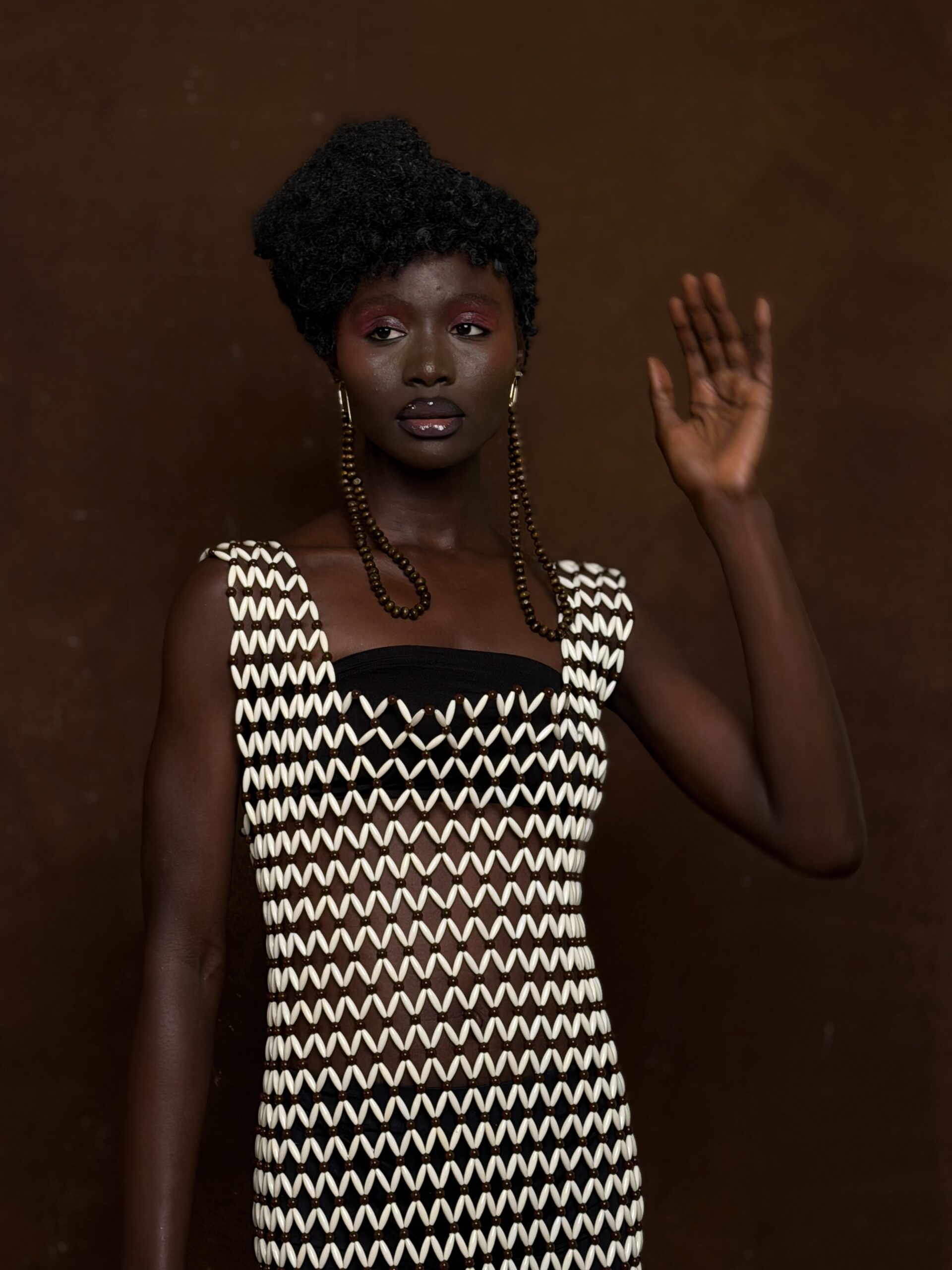 The Ara Beaded Maxi Dress - Image 2