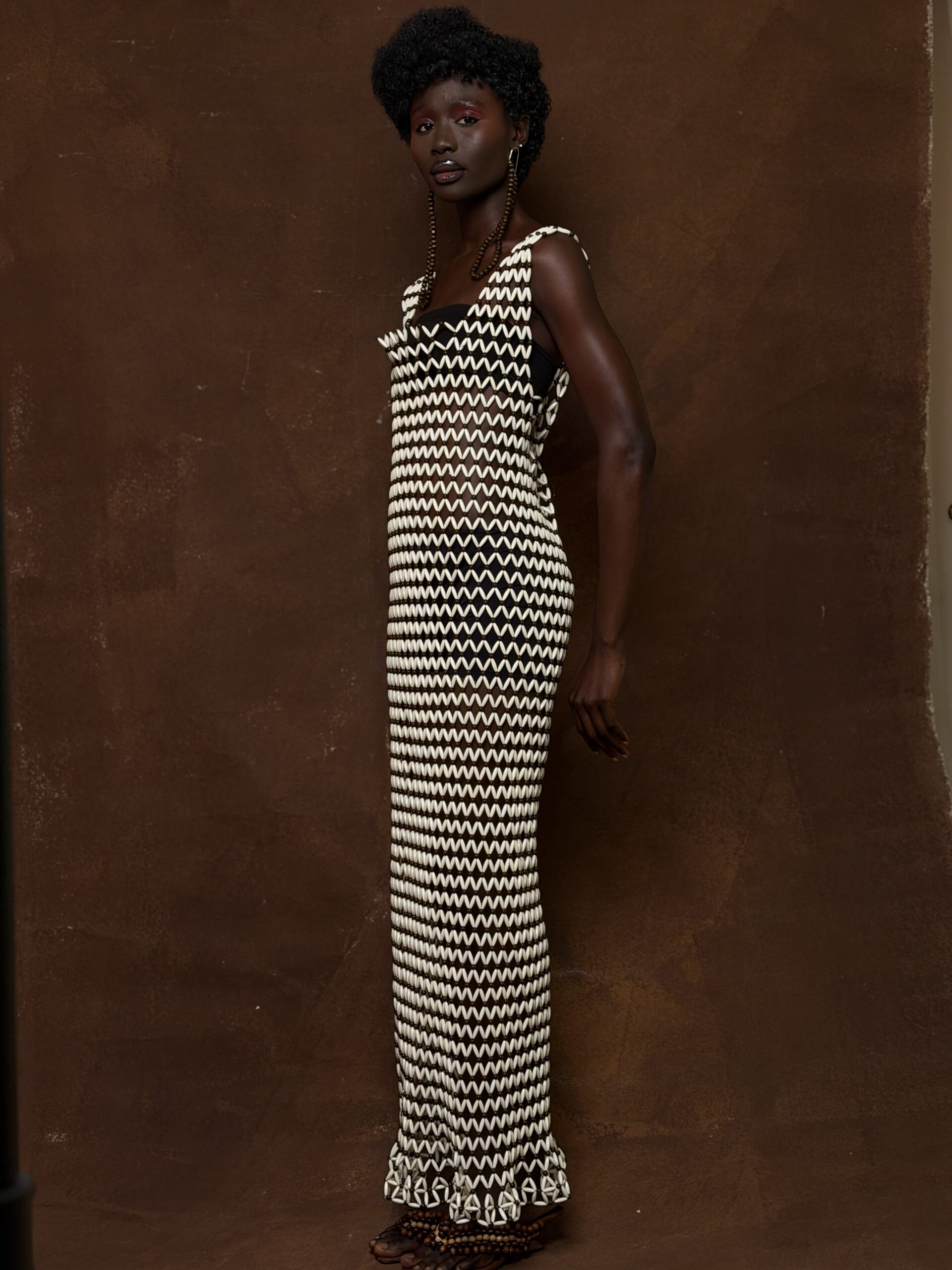 The Ara Beaded Maxi Dress - Image 5