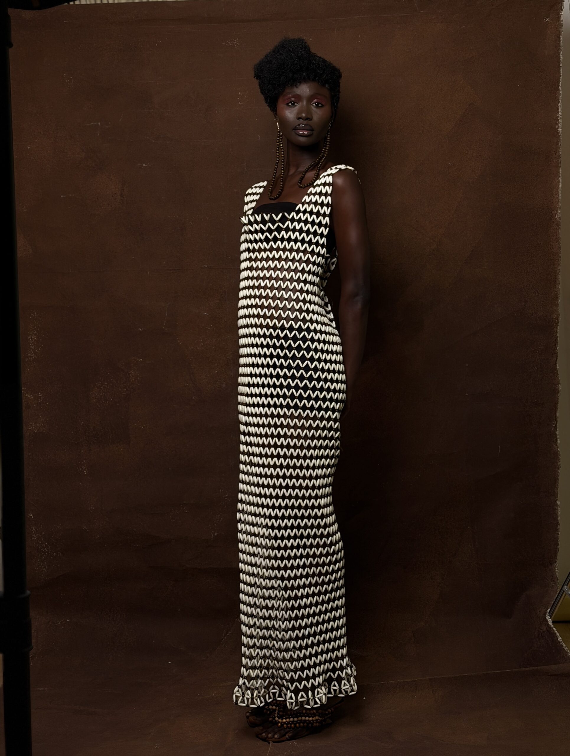 The Ara Beaded Maxi Dress