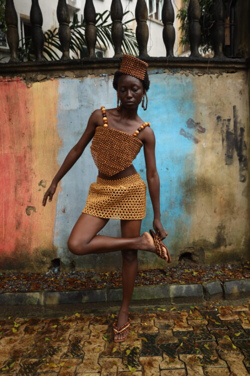 The Tari Beaded Two-Piece Set